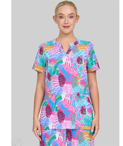 Scrubs With Contrast and Logo Service